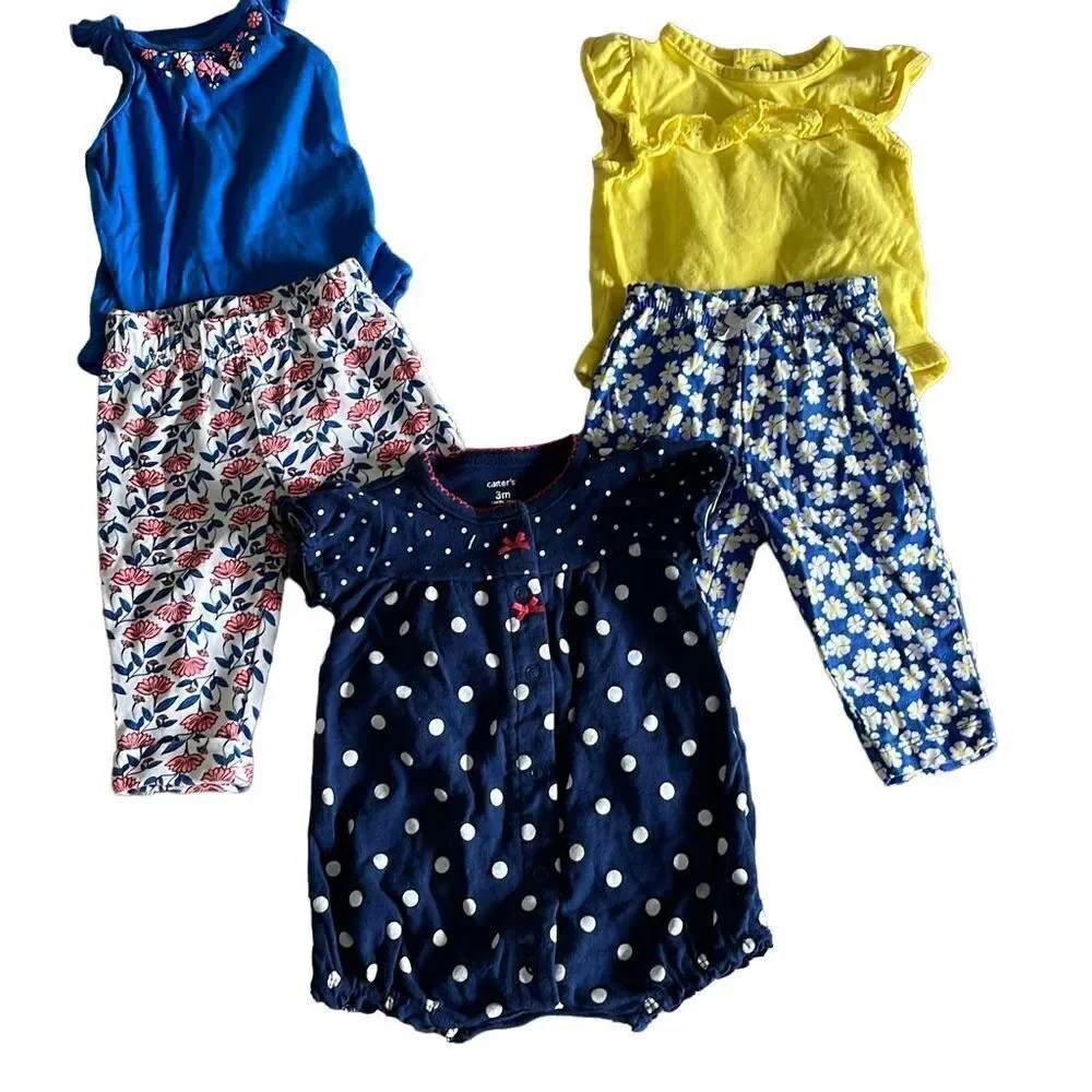 Carter’s Baby Girl Bundle-Size 3 months.‎